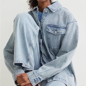 BRAND NEW Oversized Denim Shacket